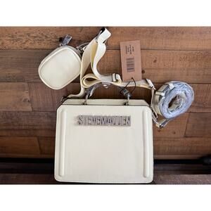 Steve Madden Bevelyn-G Rhinestone Convertible Crossbody Bag NEW